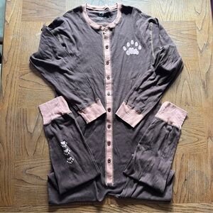 Pacific Bound NWT Men's Otterly Sleepy Cotton Onesie XXL